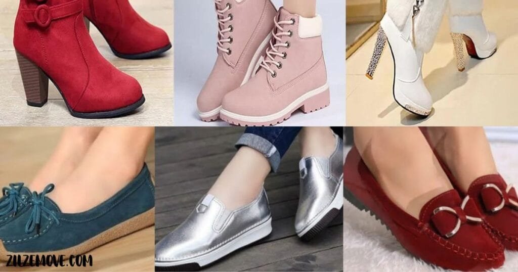 Formal latest winter shoes for woman
