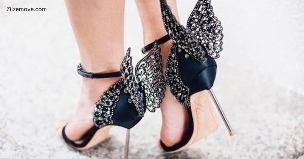 Butterfly Heel | Butterfly heels, Heels, Dress and heels
