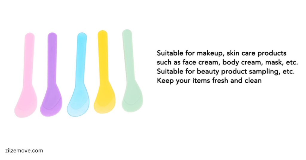 How do you use a cosmetic spatula?Makeup Spatula, Cosmetic Spatula Easy To Clean Frosted Tip 