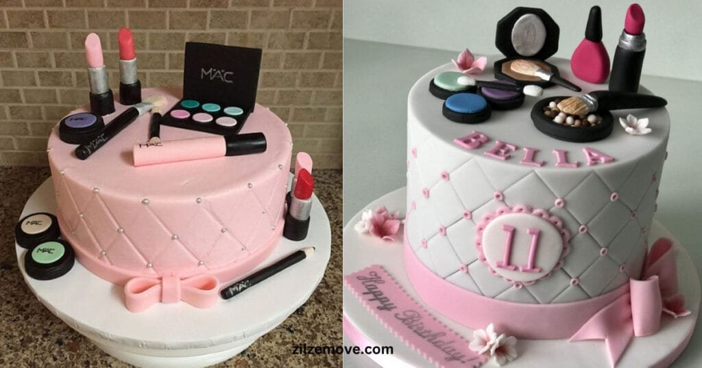 Makeup Cake | Make up cake, Makeup birthday cakes, Cake designs birthday